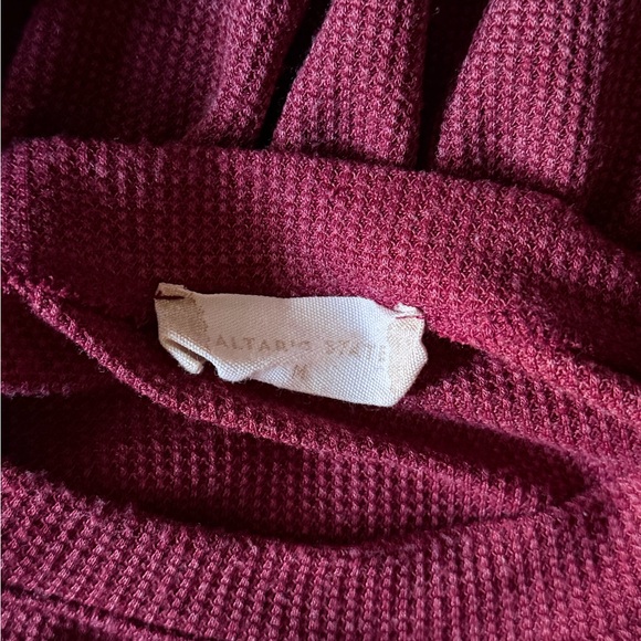 Altar'd State Boho Red Ruffle Top - Picture 6 of 8